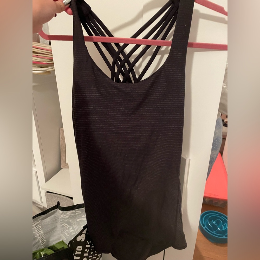 Lululemon open back tank